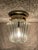 Early 20th Century Art Deco Glass Flush Mount Light Shade For Sale In Jacksonville, FL - Image 6 of 8