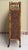 English Bamboo Bookcase Cabinet With Gallery Top and Two Glazed Doors For Sale In Austin - Image 6 of 18