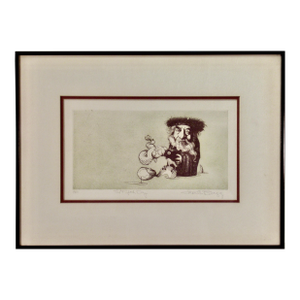 Charles Bragg The Fifth Day C. 1980 Reproduction Print