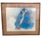 R.C. Gorman, Woman in Blue Blanket (1977), framed and signed lithograph. Frame measures 35” W × 30” H; image size...