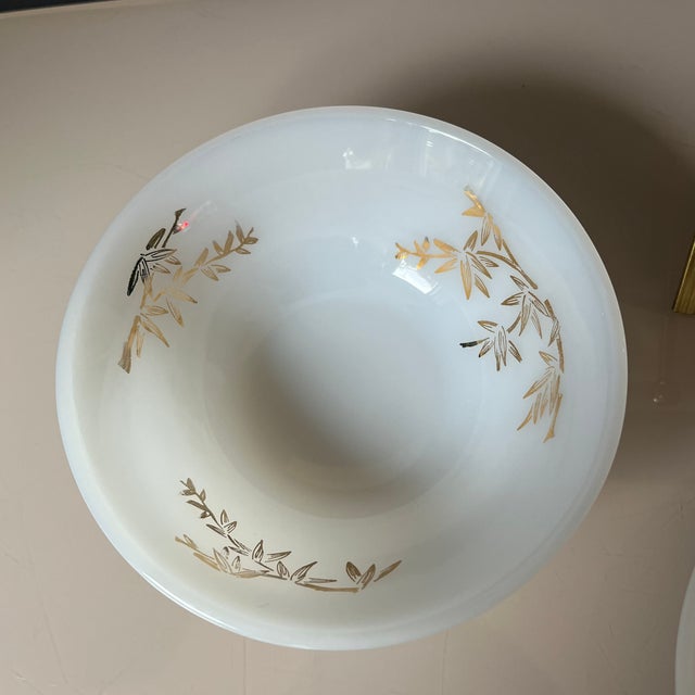 Federal Glass Dessert/Fruit Bowls, Vintage For Sale - Image 4 of 7