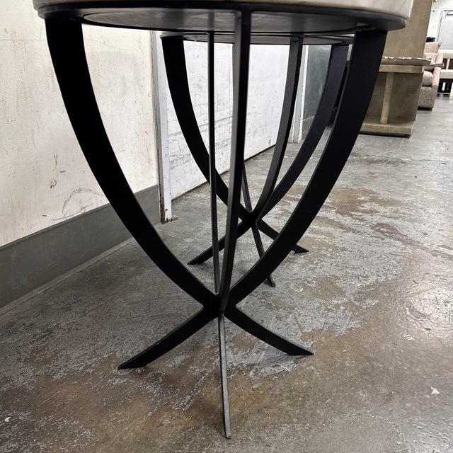 Revelation by Uttermost Coronation Marble Accent Tables, Pair For Sale - Image 10 of 12