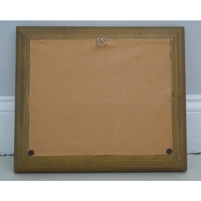 Black Vintage Ship Boat Dock Black & White Pencil Etching (Signed) For Sale - Image 8 of 8