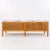 Wood Billy Baldwin for Bielecky Brothers Mid Century Rattan, Cane and Brass Tuxedo Sofa For Sale - Image 7 of 9