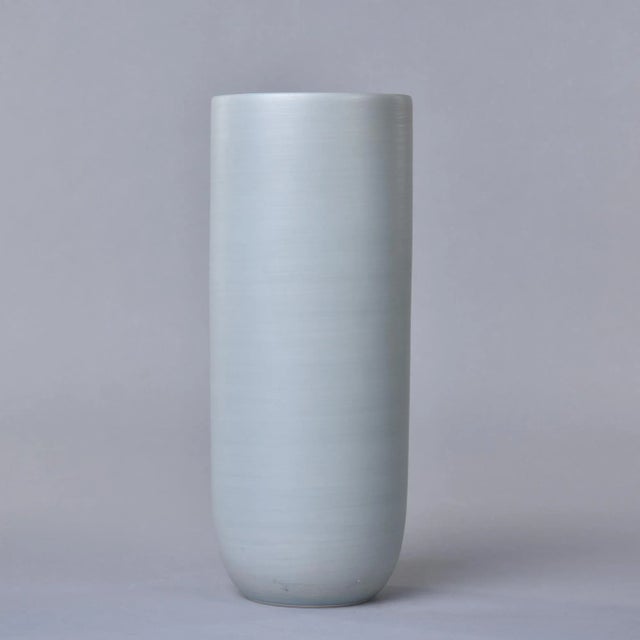 Mid-Century Modern New Rina Menardi Green Bamboo Canna 1 Vase For Sale - Image 3 of 8