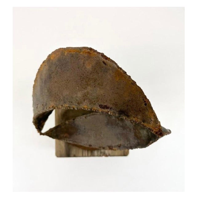 Eli Ilan, 1965 Canadian Israeli Art Brutalist Abstract Welded Steel Sculpture Eli Ilan For Sale - Image 10 of 17