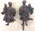 Monumental Chinese Rootwood (Burl) Daoist Sage with Attendants, Late Qing For Sale - Image 10 of 18