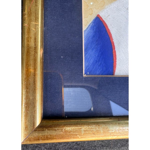 Mid 20th Century Turkish / Ottoman Style Portrait Miniature in Gilt Frame, Signed Nadide Kilic For Sale In Miami - Image 6 of 9