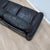 Vintage Black Leather Sofa, 1970s For Sale - Image 12 of 14