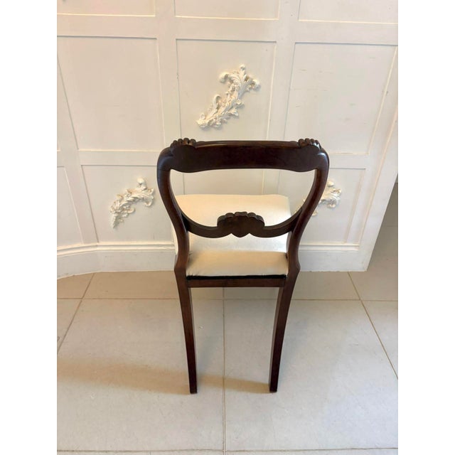Early 19th Century English Regency Carved Mahogany Dining Chairs, 1830s, Set of 10 For Sale - Image 5 of 15