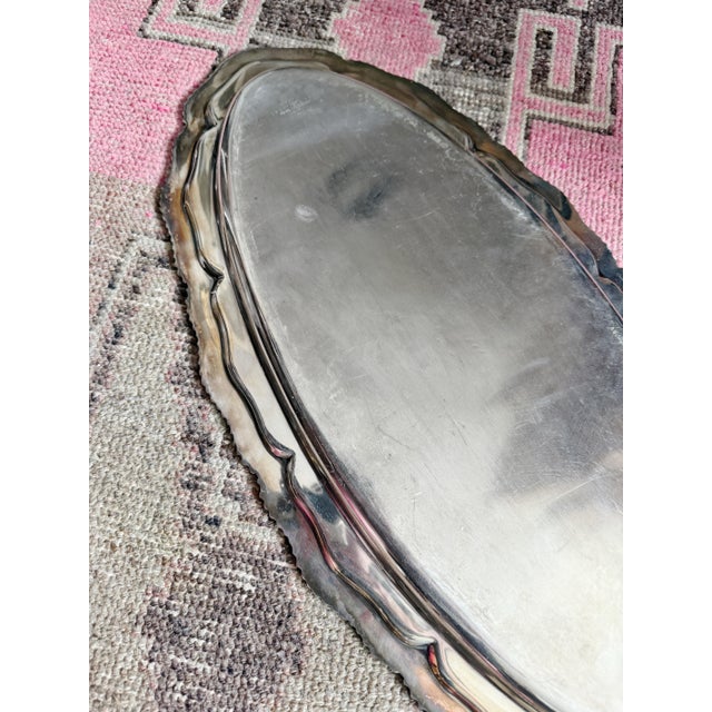 Antique Tiffany & Co Silver Plated Fish Platter For Sale In New York - Image 6 of 6