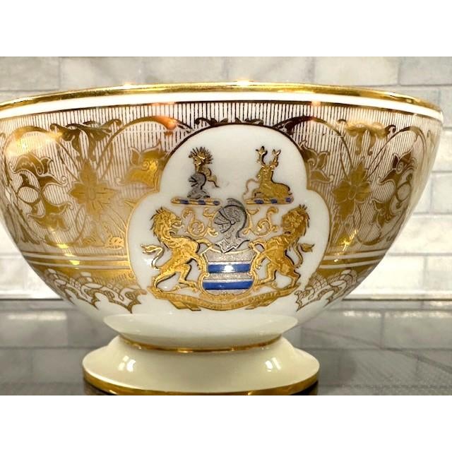 French Antique Sevres 1861 Château De Trianon Large Teacup and Saucer For Sale - Image 3 of 11