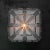 1960s Mid-Century Modern Clear and Mat Glass Sconce For Sale - Image 5 of 12