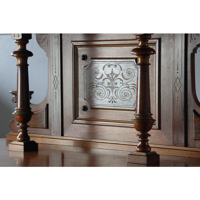 Antique Danish Cabinet in Mahogany, 1890s For Sale - Image 10 of 15