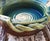 2000 - 2009 Vintage Handcrafted C. Cly Studio Pottery Swirl Serving Bowl With Braided Rope Rim For Sale - Image 5 of 10