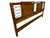 Bring timeless elegance to your bedroom with this Italian-style cherry wood king size headboard. Beautifully crafted, it...