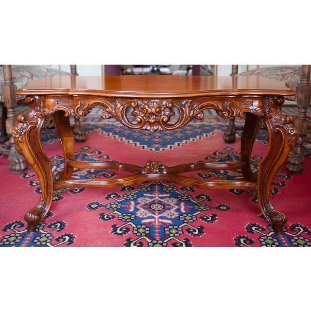 Louis XV Carved Coffee Table For Sale - Image 9 of 9
