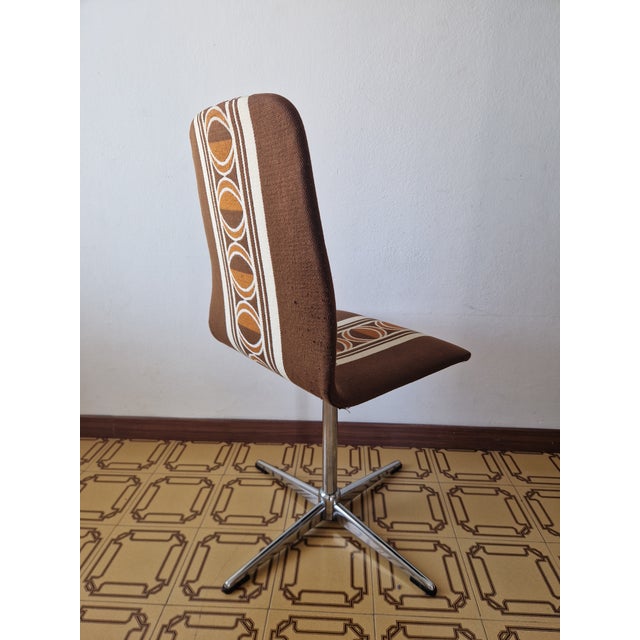 Vintage Space Age Swivel Chair, 1970s For Sale - Image 4 of 7