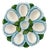 Contemporary Italian Ceramic Oyster & Deviled Egg Plate – Bassano Del Grappa Majolica For Sale