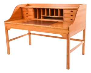 Mid-Century Danish Pine Desk by Andreas Hansen, 1960s