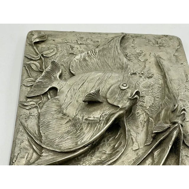 1970s Tin Wall Relief from Volkskunst Rottal Inn, 1970s For Sale - Image 5 of 7