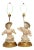 Vintage Porcelain Figurine Table Lamps - A Pair For Sale