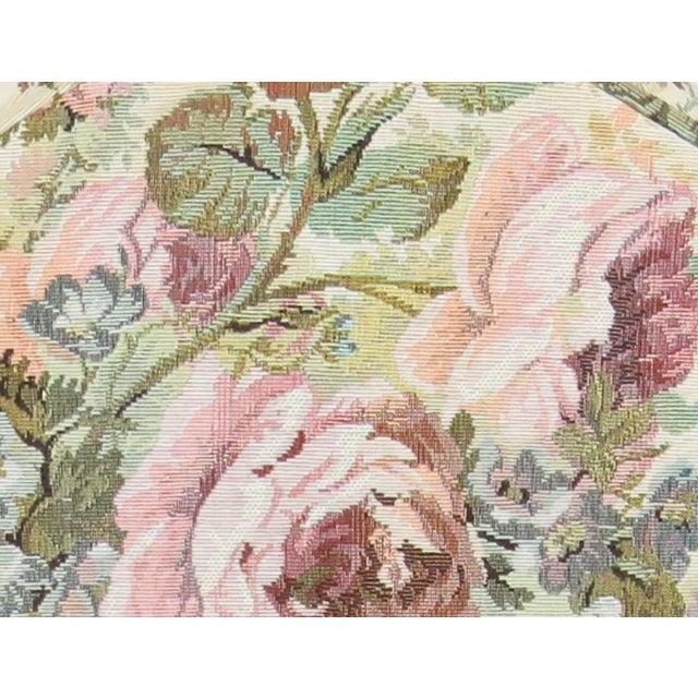 Vintage Georgian Style Camelback Shallow Wing Chairs With Walnut Legs - a Pair For Sale - Image 12 of 12