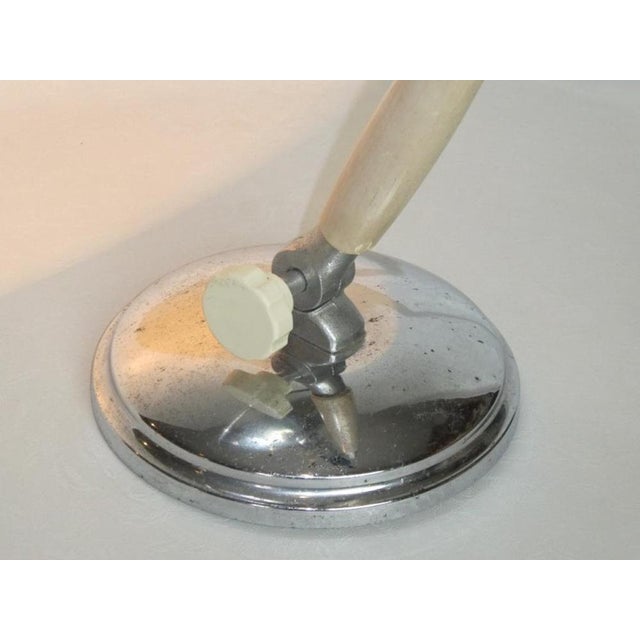 Rosenthal Table Lamp attributed to Kurt Rosenthal Fabrik Elektromed Oly-Lux, 1950s For Sale - Image 4 of 8