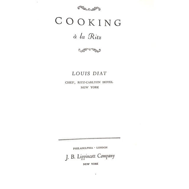 DIAT, Louis Louis Felix Diat (May 5, 1885 – August 29, 1957) was a French-American chef and culinary writer. It is also...