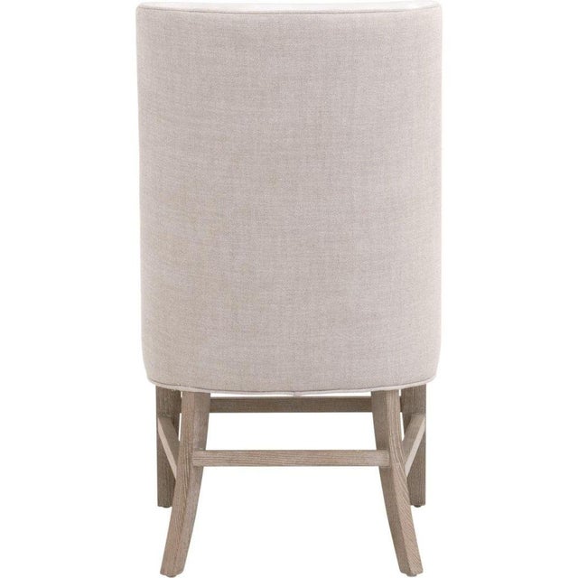 Essentials For Living Duet Performance Fabric White Armless Head Chair - Set of 2 For Sale In Washington DC - Image 6 of 9