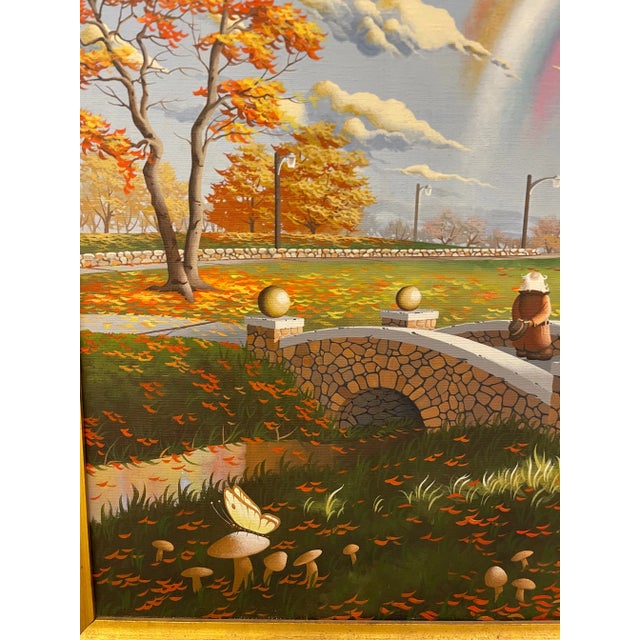 Framed Steve R. Dodd Sci-Fi Fantasy Illustration Painting For Sale - Image 4 of 8