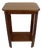 Small Art Deco Wooden Side Table, 1940s For Sale
