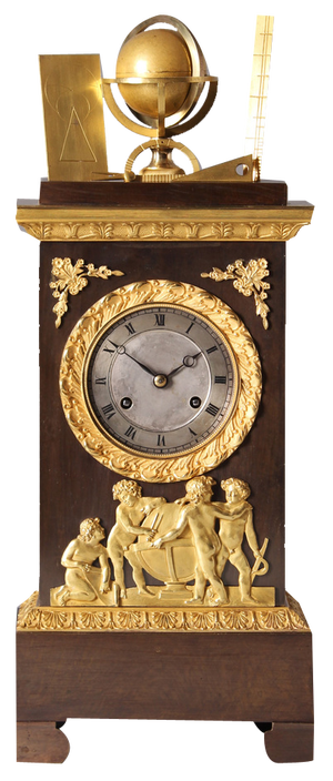 Mantel Clock Astronomy, 1830s