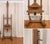 English Vintage Solid Oak Television Easel From Retired Restoration Hardware Collection For Sale - Image 3 of 3