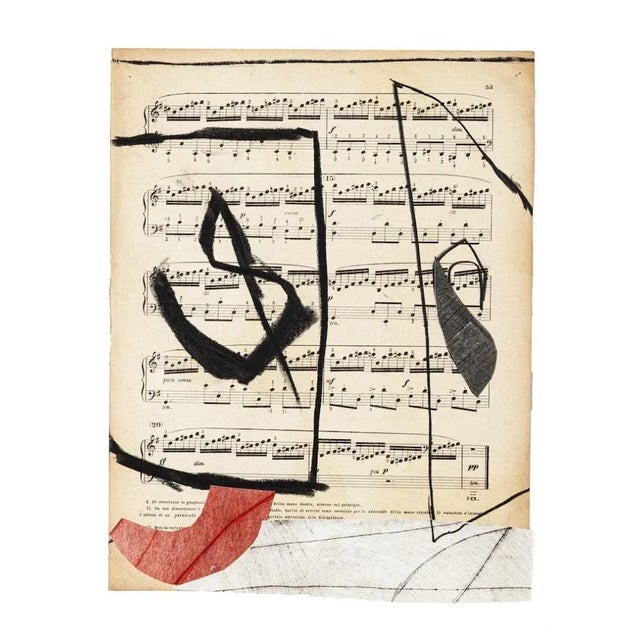 Tommaso Cascella, Musical Notes, 2009, Mixed Media For Sale - Image 4 of 4