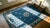 Navy Blue Excellent Navy Blue and Tan Beige With Deliciated Florid Antique Chinese Peking Rug For Sale - Image 8 of 9