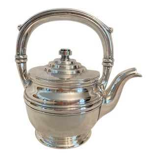 1930 Gorham Silver Soldered 8oz Teapot Property of Pig 'N Whistle San Francisco For Sale