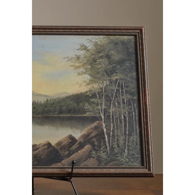 Landscape oil painting