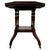 2000 - 2009 Antique English Octagonal Mahogany Side Table For Sale - Image 5 of 8