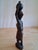 Hand Carved Angola Wood Sculpture Woman Carrying Water Jar African Folk Art 10” For Sale - Image 12 of 12