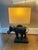 Rare Matched Pair — Maitland-Smith Figural Elephant Lamps, Cast Brass/Bronze with Original Shades A superb and rare...