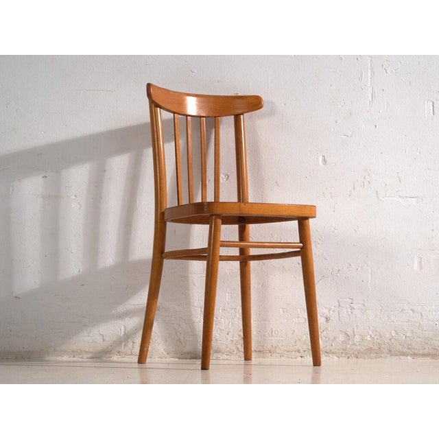 Bentwood Chairs by Michael Thonet for Ton, Former Czechoslovakia, 1960, Set of 2 For Sale - Image 12 of 13