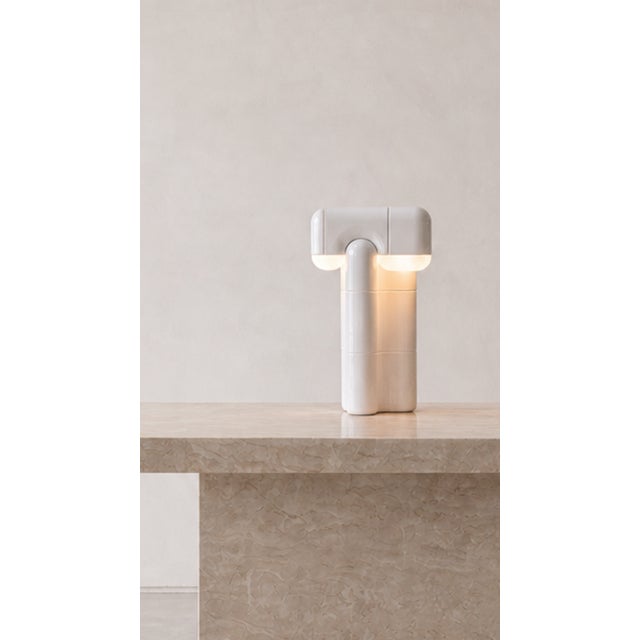 Plastic U 016 Table Lamp by Rollo Studio For Sale - Image 7 of 12
