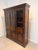 Antique Oak Display Cabinet For Sale - Image 3 of 11