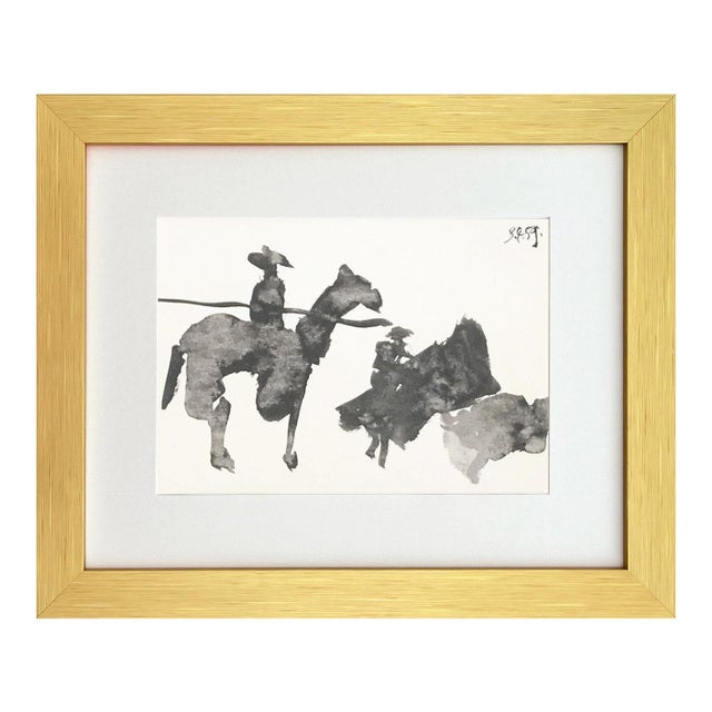 Artist: Pablo Picasso Country: Spain Title: Toros y Toreros 24 dated 3/4/59 Medium: Bichromie Marks: Not signed, not...