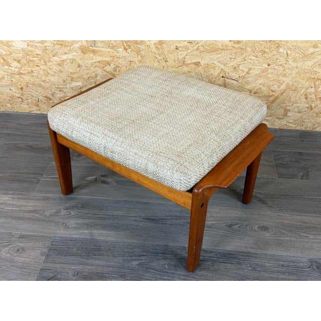 Teak Ottoman by Arne Wahl Iversen for Komfort, Denmark, 1920s For Sale - Image 3 of 16