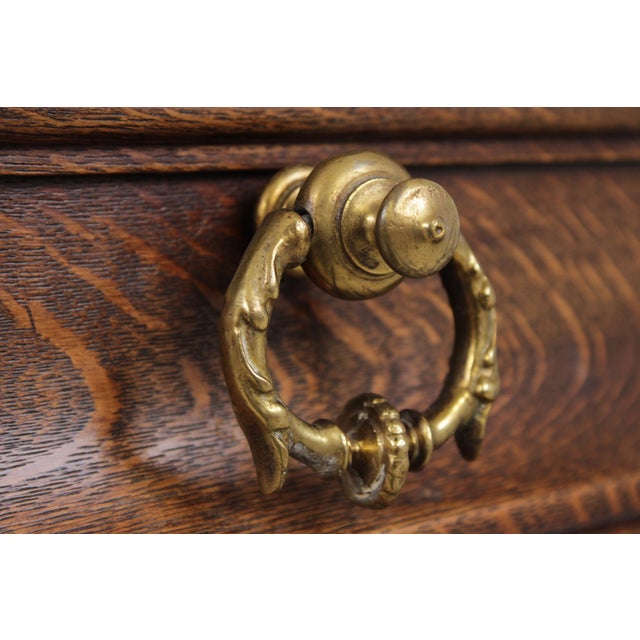 Antique English Oak Jacobean Planter Table For Sale - Image 11 of 15