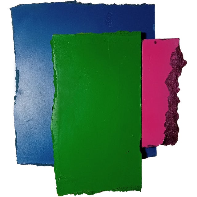 Contemporary Abstract Aerosol on Assembled Masonite (Isorel) "Untitled 176" by Andre Debono For Sale - Image 4 of 7