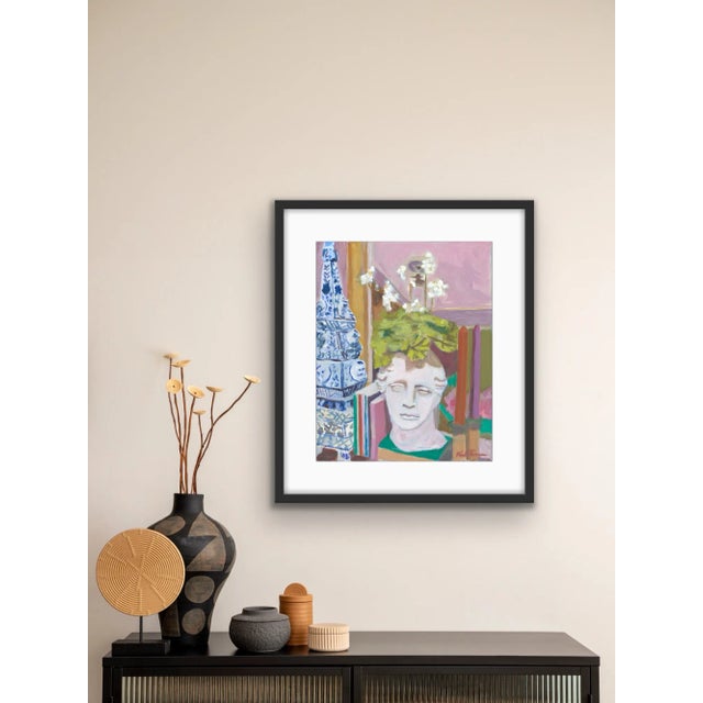 Contemporary “Be Still” an Original Contemporary Still Life Painting by Michelle Heimann. For Sale - Image 3 of 3