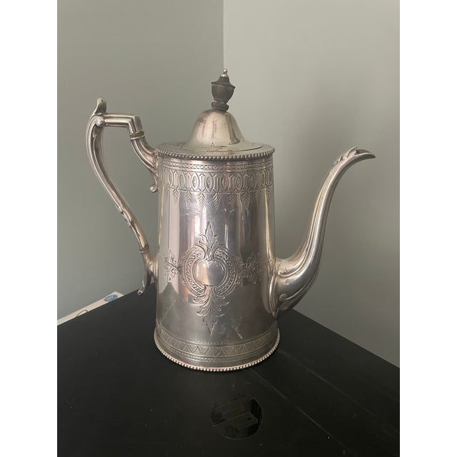 Traditional Antique James Dixon & Sons Tea Ketttle For Sale - Image 3 of 4